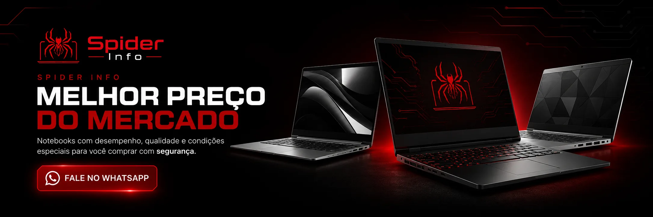 Spider Info — melhor preço do mercado em notebooks